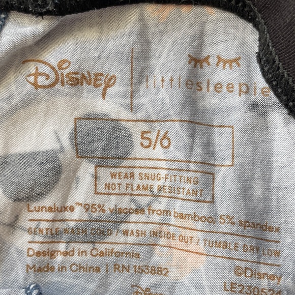 Little Sleepies Nightmare Before Christmas Long Sleeve Pajamas - Picture 3 of 3